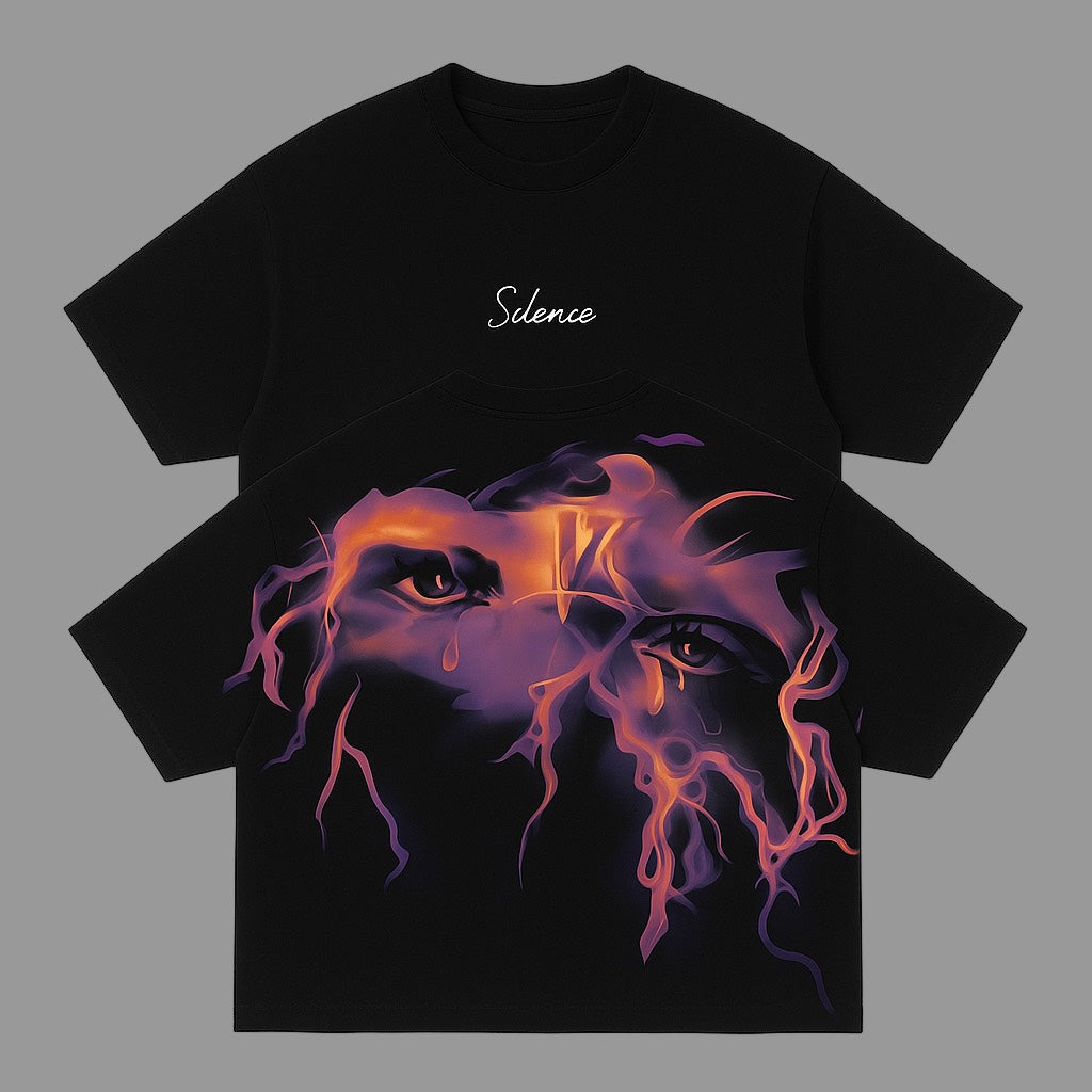 Ocean Vow™ Silence Vision Tee | Emotional Streetwear Drop