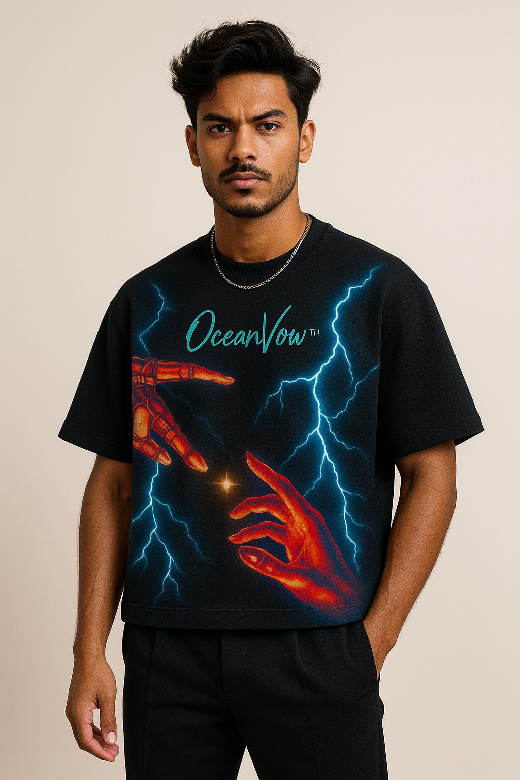 Ocean Vow™ – Divine Spark Limited Edition Boxy T-Shirt