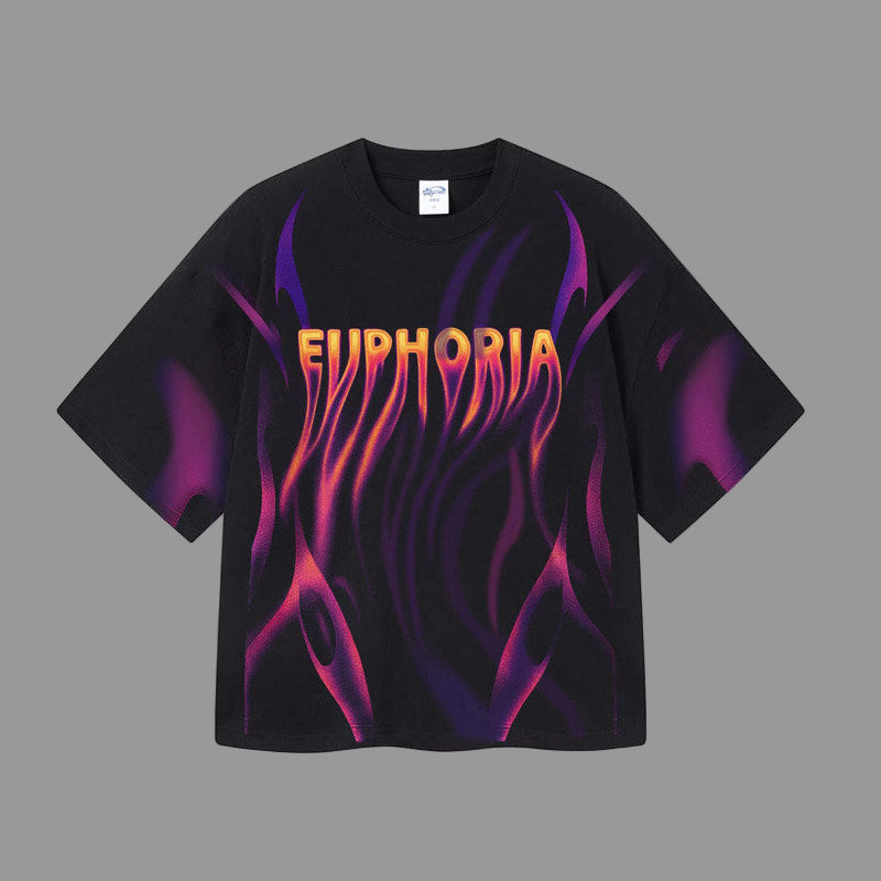 Ocean Vow™ Euphoria Flame Tee | Limited Streetwear Drop