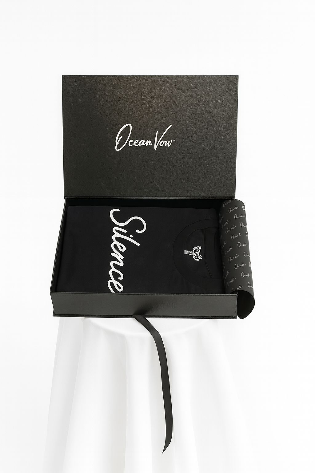 Ocean Vow™ Silence Vision Tee | Emotional Streetwear Drop