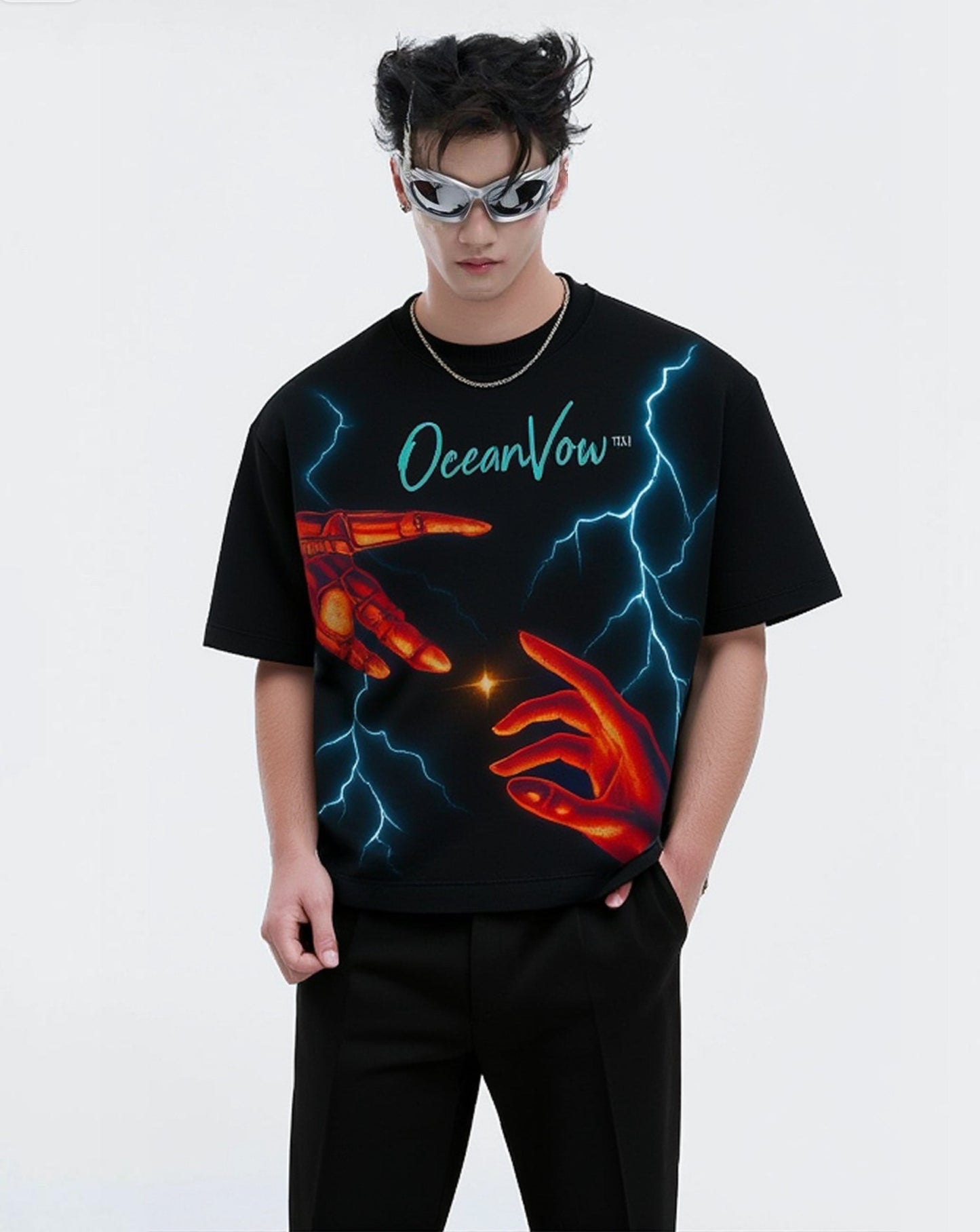Ocean Vow™ – Divine Spark Limited Edition Boxy T-Shirt