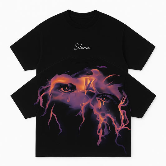 Ocean Vow™ Silence Vision Tee | Emotional Streetwear Drop