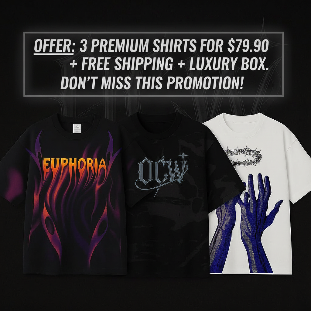 The Perfect Gift: 3 Premium Tees for $79.90 – Limited Time Only