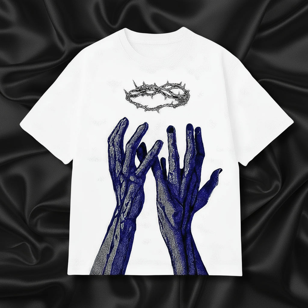 Ocean Vow™ Crowned in Thorns T-shirt | White Edition