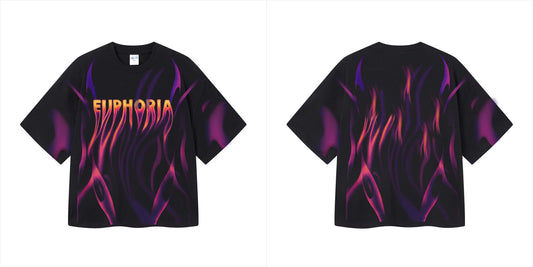 Ocean Vow™ Euphoria Flame Tee | Limited Streetwear Drop