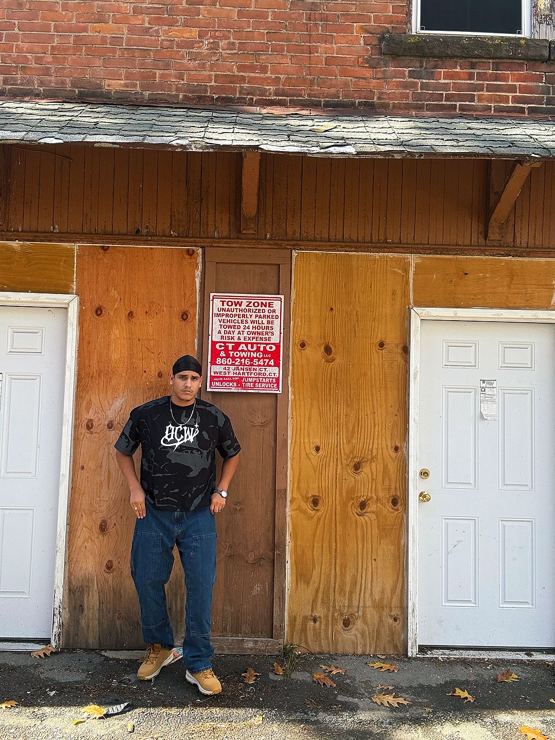 Ocean Vow™ Shadow Mark Tee | Gothic Streetwear Core Piece