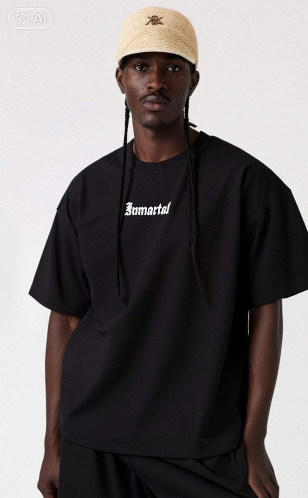 Ocean Vow™ Immortal T-shirt | Dark Luxury Streetwear (Limited Edition)