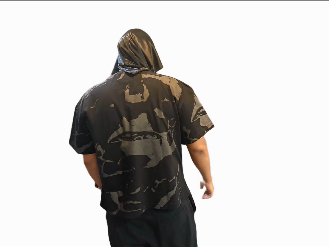 Ocean Vow™ Shadow Mark Tee | Gothic Streetwear Core Piece