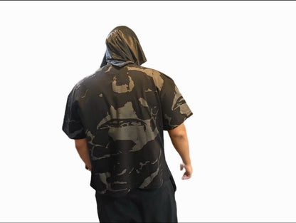 Ocean Vow™ Shadow Mark Tee | Gothic Streetwear Core Piece